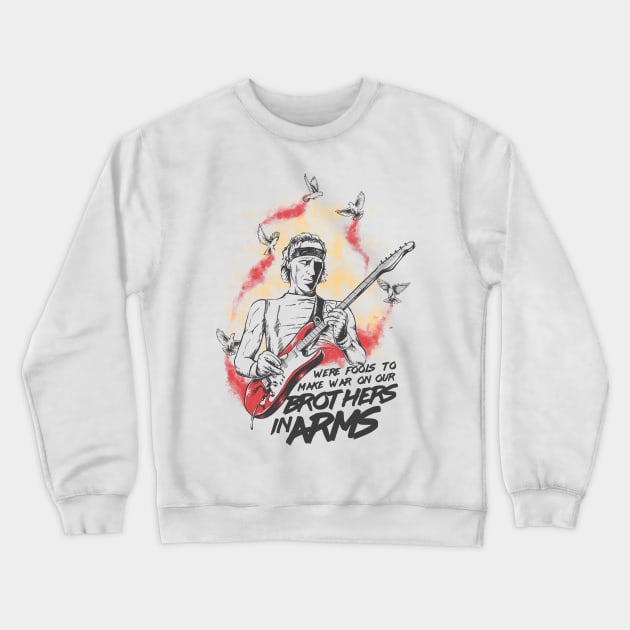 Brothers in Arms Crewneck Sweatshirt by UmbertoVicente